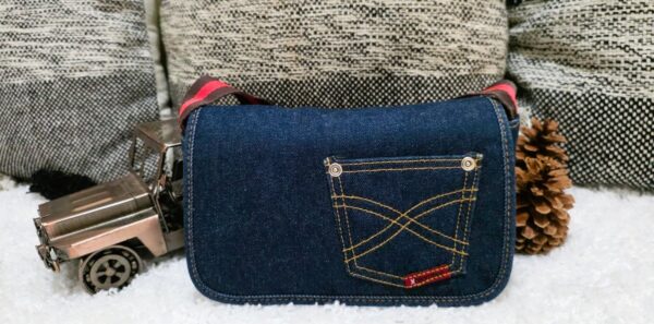 billetera jeans Bolso Pequeño Tipo Jeans