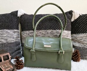 Bolso de Cuero Verde