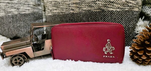 monedero replica prada Billetera con monedero Estilo Prada (Réplica)